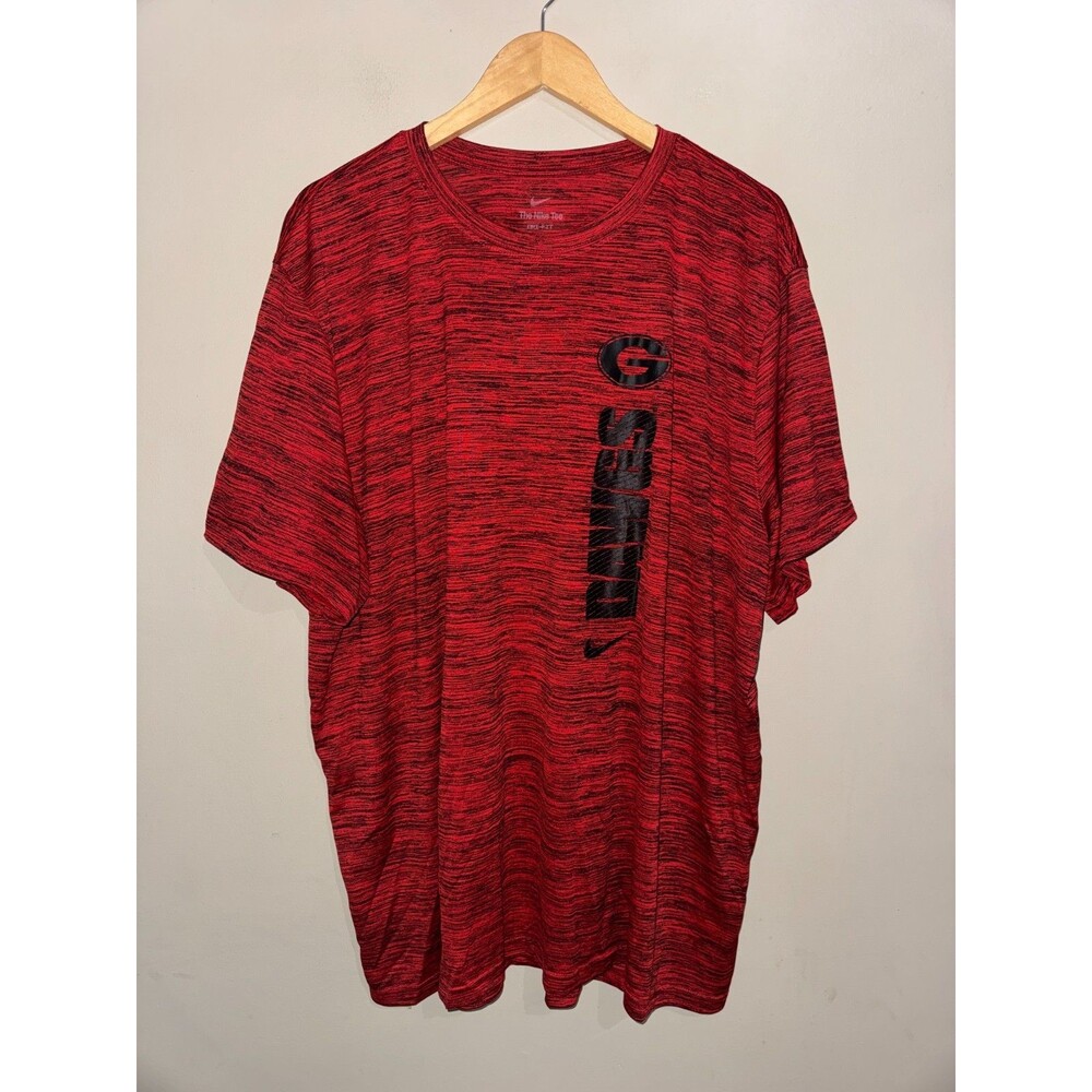 Nike NCAA UGA Georgia Dawgs Football Team Issue On-Field Player Shirt Men 3XL